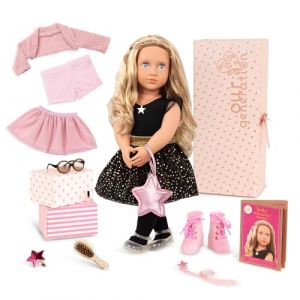 Our Generation BD31357Z Regular Doll, Stella & Accessories Gift Set, 62243456907, 46 cm