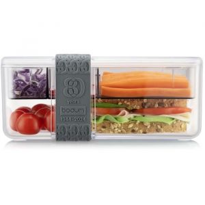 Bodum Lunch Box Compartiment&eacute;e - Bistro - Couverts - Gris
