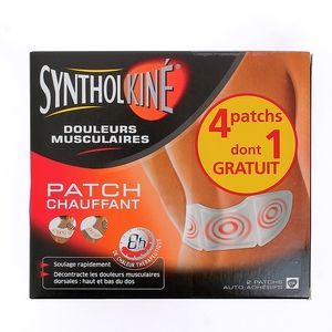 Synthol Kiné Patch chauffant grand format duo - 2 x 2 unités