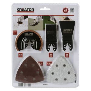 Kreator 3 lames + 20 patins de ponçage