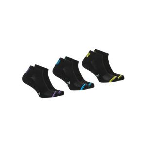 Athena Lot 3 paires de socquettes Training Dry - Couleur 39/42, 43/46 - Taille Noir