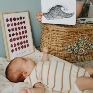 Coffret de cartes noir & blanc