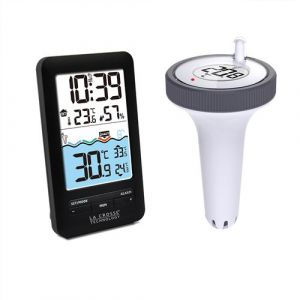 Image de La Crosse Technology WS6268 Station de température avec sonde piscine - Noir