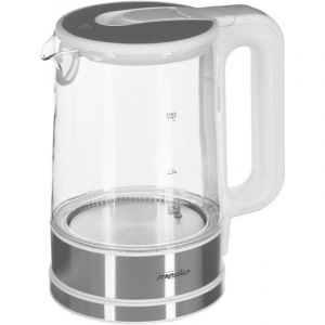 Adler Mesko Home Ms 1301w Bouilloire 1,7 L 2200 W Acier Inoxydable, Transpa