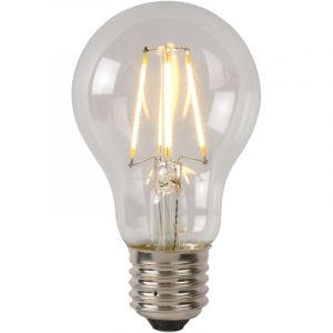 Lucide A60 Class B - Ampoule filament - &Oslash; 6,4 cm - LED Dim. - E27-1x7W 2700K - Transparent