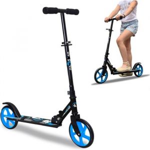 Beeper Trottinette mécanique Enfant et ado 6-15 Ans Pliable Bleu FW20-B