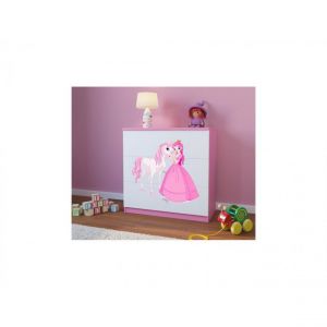 Inconnu Commode babydreams rose Princesse et c val