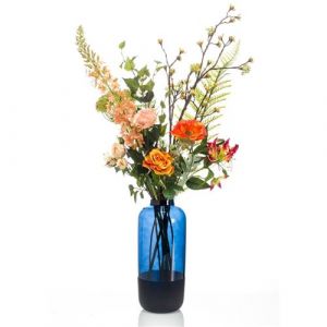 Image de Emerald Bouquet artificiel Happy Orange XL