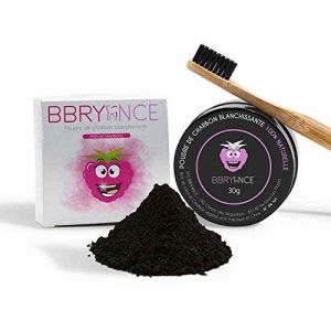 BBryance Poudre de charbon blanchissante parfum framboise