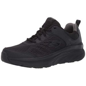 Image de Skechers Men's Relaxed Fit D'Lux Walker Low Top Sneaker Shoes Black 8