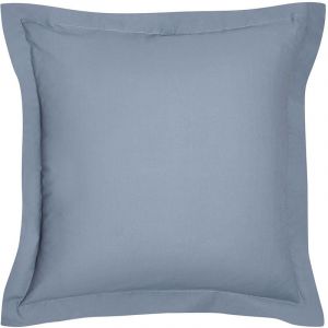 Today Taie d'oreiller Essential - 63 x 63+5 cm - 100% Coton uni - Acier
