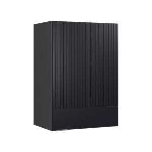 Vicco - Elément haut de cuisine Fame-Line, Noir rayé, 50 cm
