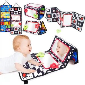 MontiPlay Abdominal Trainer Baby - Kissing Book Baby - Baby Toy 6 mois - Jouet éducatif - Tummy Time - Montessori - Sensoriel