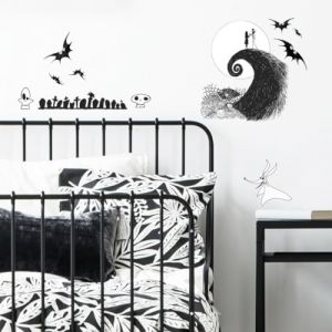 ROOMMATES Stickers Repositionnables the Nightmare Before Christmas Jack And Sally