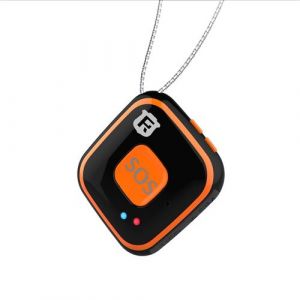 Traceur GPS Mini Ultra Précis Avec SOS Et Longue Autonomie Pour Enfants Et Seniors Noir YONIS