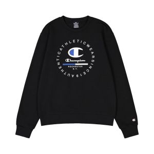 Champion Sweat homme sweat à col ras du cou noir