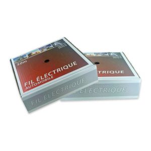 Oc-Pro FIL ELECTRIQUE SOUPLE BOITE DE 50 METRES : SECTION 2.5 MM² ROUGE