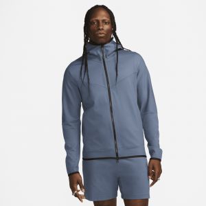 Nike Sweat &agrave; capuche l&eacute;ger &agrave; zip Sportswear Tech Fleece pour homme - Bleu - Taille XL - Male