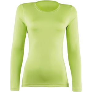 Rhino T-shirt base layer à manches longues - Femme (FR 38) (Vert citron) - UTRW2829