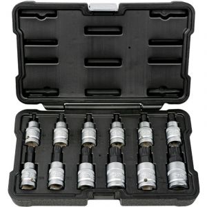 Ludi 54164 Jeu de 12 embouts 1/2" à 12 tranchants