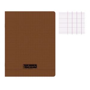 Calligraphe Cahier piqué 96 pages grands carreaux 8000 Polypro