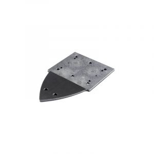 Makita Patin de ponçage triangulaire Velcro 114 mm x 102 mm