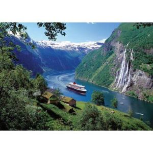 Ravensburger Norvege : Fjord - Puzzle 1000 pièces