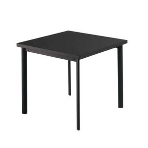 Image de Emu Table carrée Star / 70 x 70 cm noir en métal