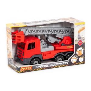 Wader Jouet - Prestige - Camion de pompiers - Rouge - 460x180x265 mm
