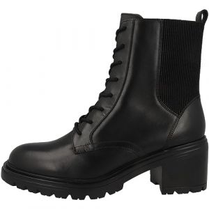 Geox Pour femme. Bottines en cuir D Damiana noir
