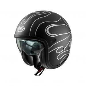 Premier Casque Vintage Platinum Carbon Fr Silver Chromed Bm