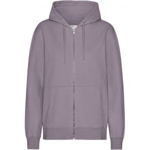 Sweatshirt à capuche zippé Colorful Standard Classic Organic Purple Haze