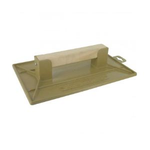 Outibat Taloche plastique ABS jaune rectangulaire