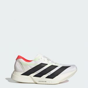 Adidas Adizero Adios Pro 4 Chaussure De Compétition Hommes - Blanc, Noir, Pointure 41 1/3