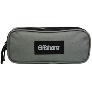 Bagtrotter trousse scolaire 2 compartiments offshore grise