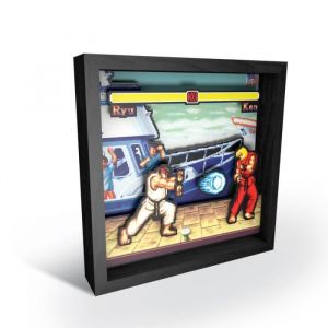 Pixel Frames Street Fighter: Boat Scene 23x23 cm