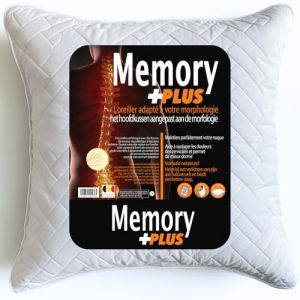 Oreiller Ergonomique Cervical Memoire de Forme 100% Visco - Soulagez vos douleurs chroniques