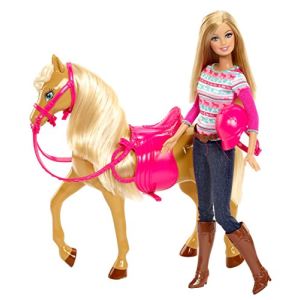 Image de Mattel Barbie et son cheval (BJF78)