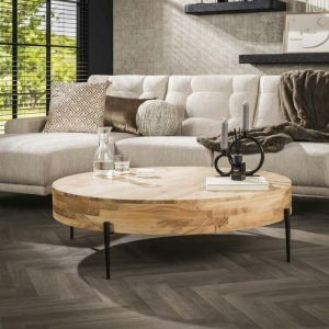 Grande table basse ronde MELBOURNE