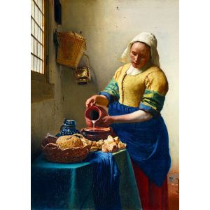 Bluebird Puzzle Vermeer- The Milkmaid, 1658