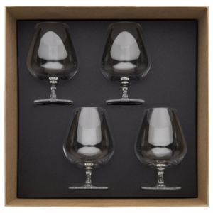 Image de Guy Degrenne 4 verres à cognac Anytime en verre (61 cl)