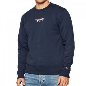Tommy Jeans T-shirt Col Ras Du Cou Entrey Graphic S Twilight Navy
