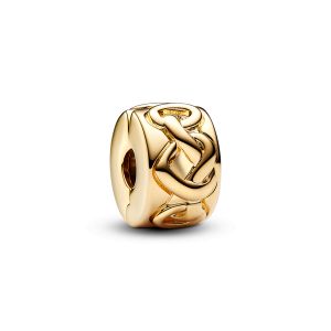 Pandora Charm Clip C&oelig;urs Nou&eacute;s - Taille one size