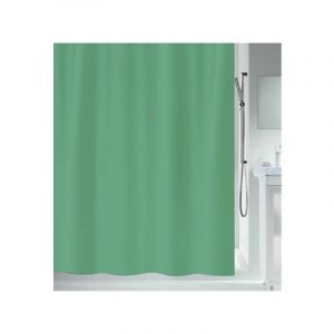 Image de Spirella Rideau de douche Polyester PRIMO 120x200cm Vert - Vert