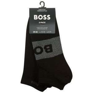 Boss Effect Chaussettes As Logocc 2 Paires EU 39-42 Black