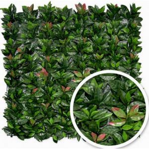 Image de Atout Loisir Feuillage artificiel photinia, Longueur 1 m H 1 m