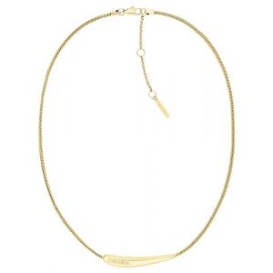 Calvin Klein Collier pour Femme Collection ELONGATED DROPS Or jaune - 35000339