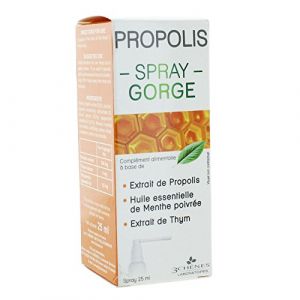 Les 3 chênes Propolis Spray pour la gorge