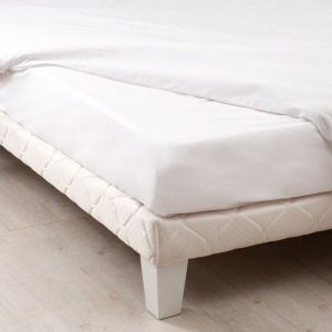 Homemaison Drap housse tradi bord&eacute; biais 140 x 190 cm