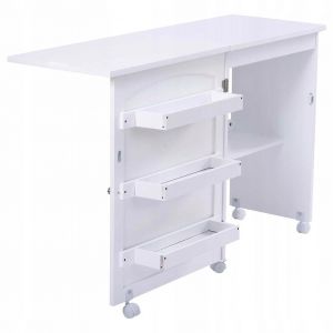 Table de machine à coudre pliable table de couture table de travail table de bureau multi-feu